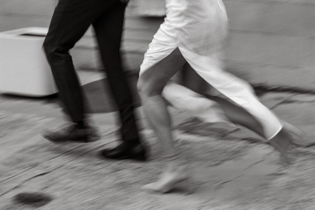 Engaged couple holding hands taken by Spokane Washington Photographer.
