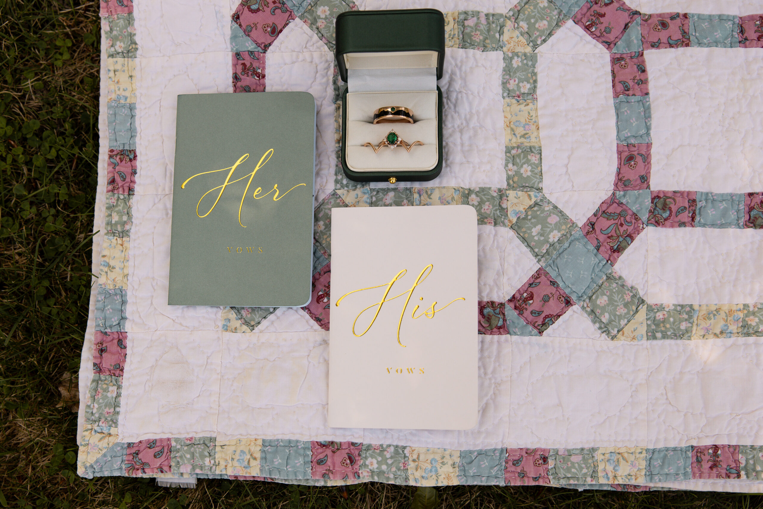 Elopement details taken by Idaho elopement photographer.